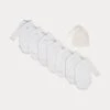 BONPOINT Lot De 7 Bodys Cache-coeur Blanc -Bébé Vêtements Boutique PESSMLBODYS 000 PESSMLBODYS 000 1