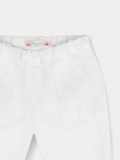 BONPOINT Pantalon Thursday Blanc Lait -Bébé Vêtements Boutique PETHURSDAY 002 PETHURSDAY 002 3