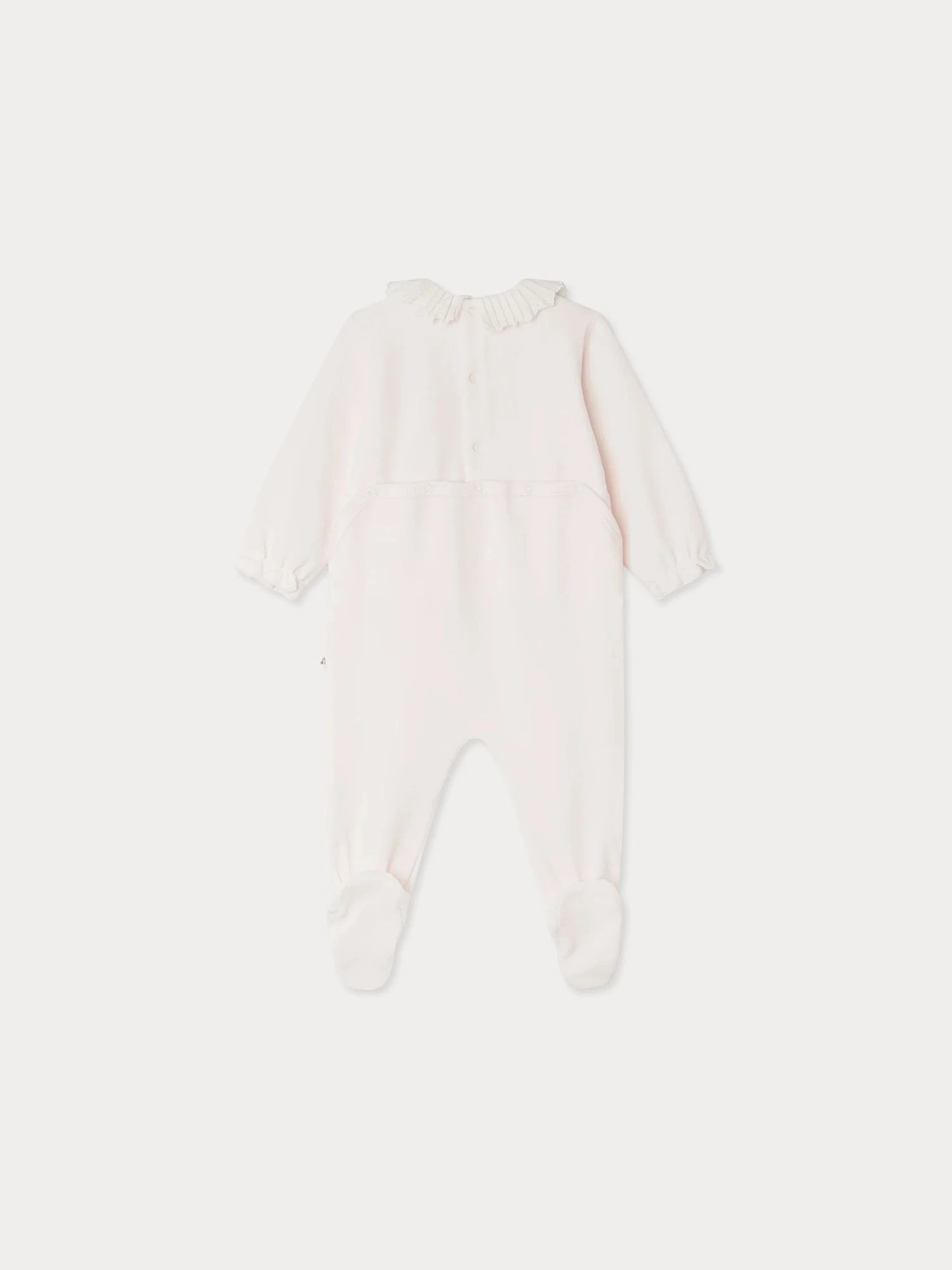 BONPOINT Pyjama Héritière Rose Pâle 4 BONPOINT Pyjama Héritière Rose Pâle – Image 2