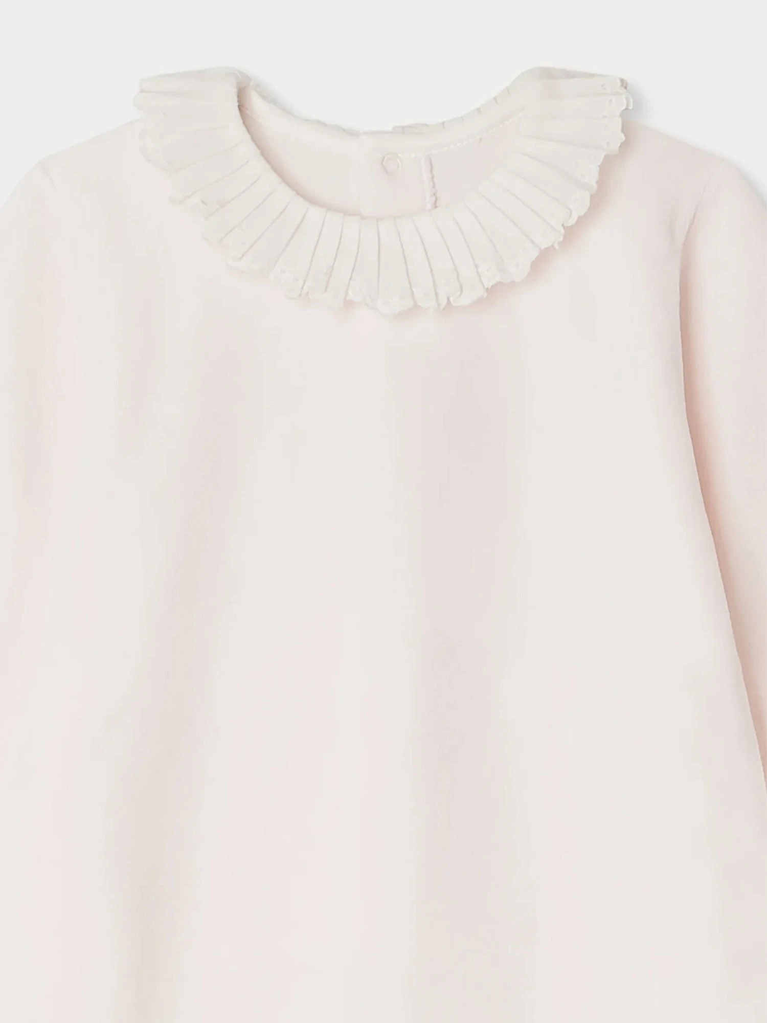 BONPOINT Pyjama Héritière Rose Pâle 5 BONPOINT Pyjama Héritière Rose Pâle – Image 3