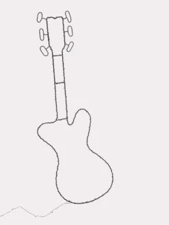 BONPOINT Veilleuse Guitare Exclusive Noir