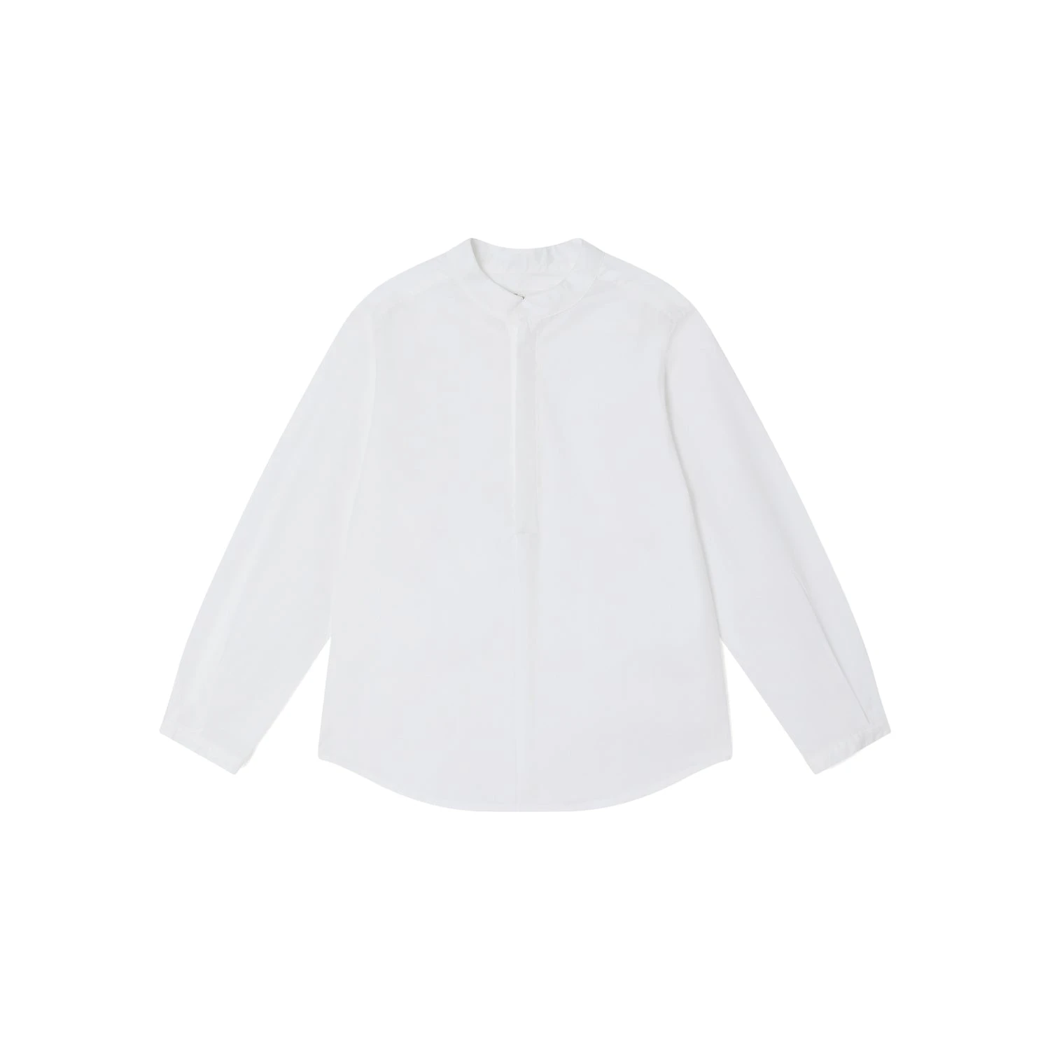 BONPOINT Chemise à Col Officier Garçon Blanc 3 BONPOINT Chemise à Col Officier Garçon Blanc