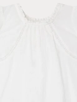 BONPOINT Blouse Cicily Blanc Lait -Bébé Vêtements Boutique S03XBLW00002 002 S03XBLW00002 002 3