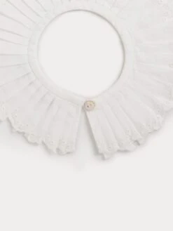 BONPOINT Col Amovible Calum Blanc Lait 7 BONPOINT Col Amovible Calum Blanc Lait -Bébé Vêtements Boutique S03ZACW00104 002 S03ZACW00104 002 5