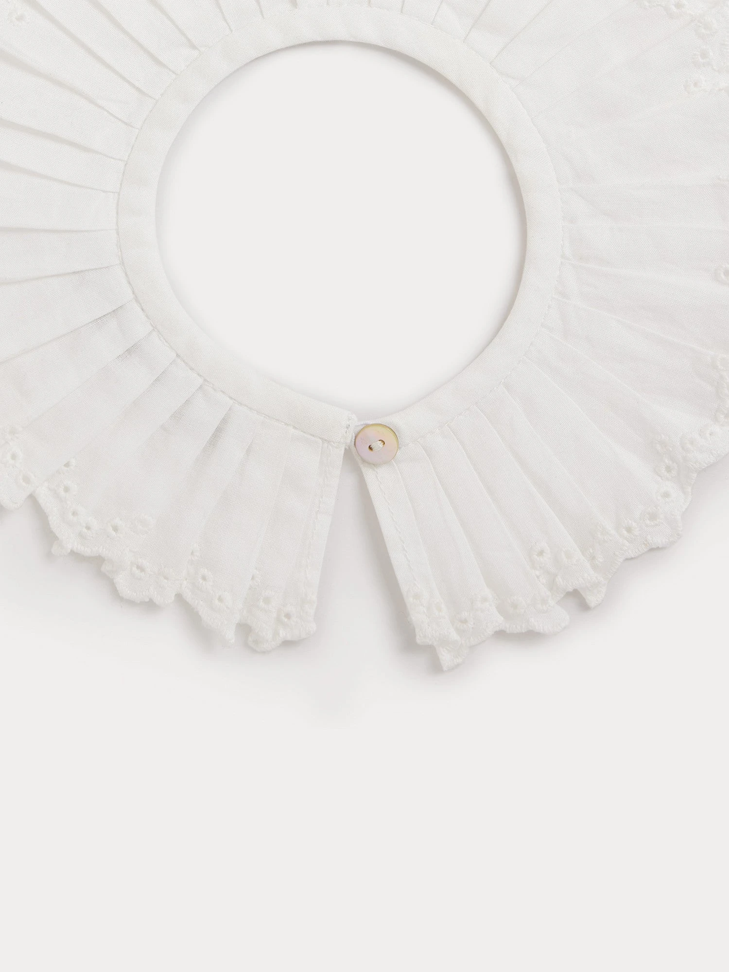 BONPOINT Col Amovible Calum Blanc Lait 5 BONPOINT Col Amovible Calum Blanc Lait – Image 3