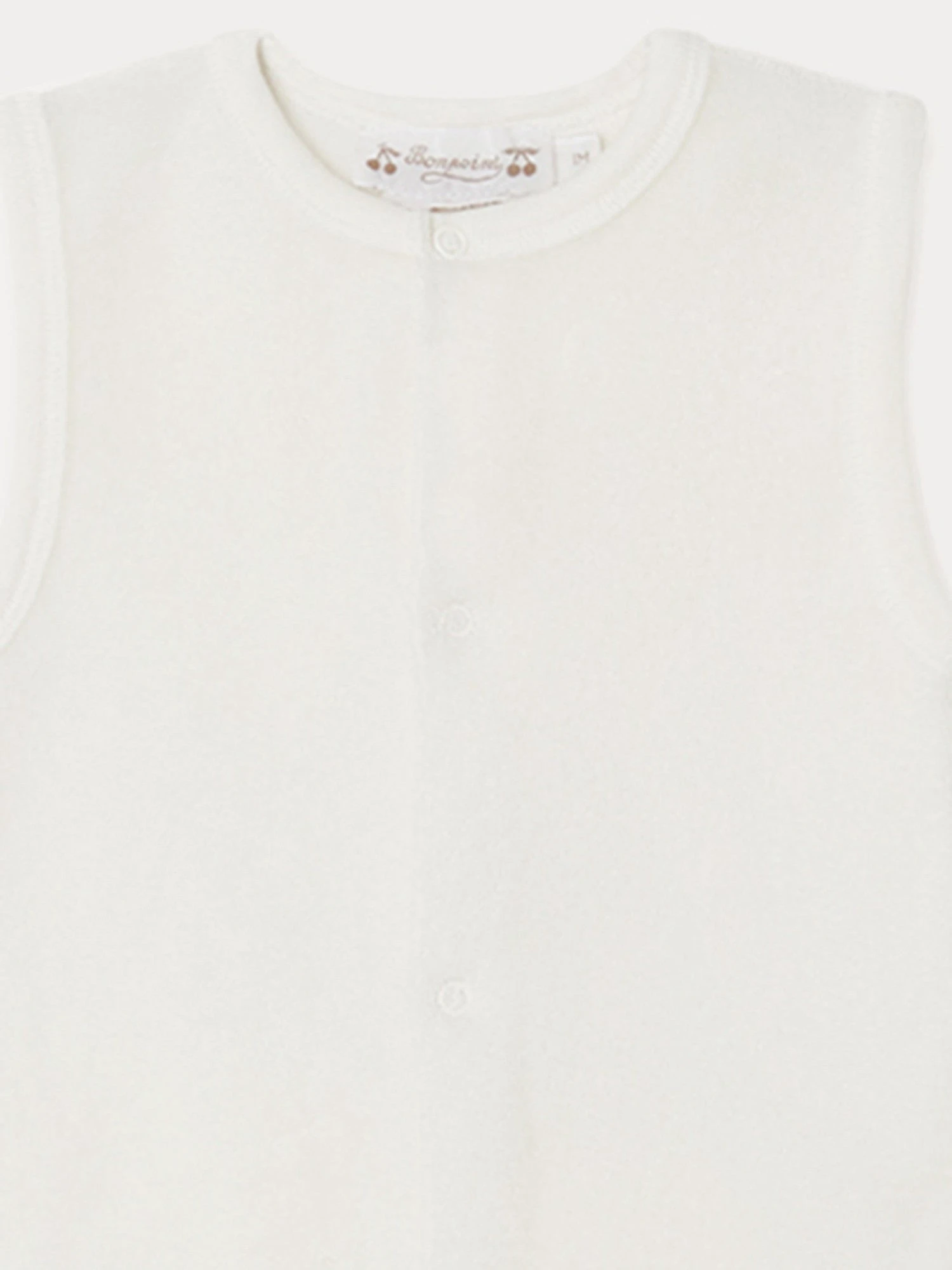BONPOINT Salopette Lino Blanc Lait 5 BONPOINT Salopette Lino Blanc Lait – Image 3