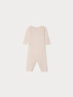 BONPOINT Combinaison Cielo Rose Poudré