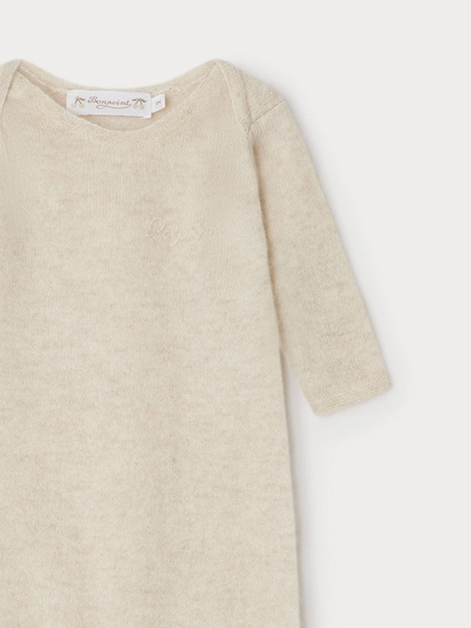 BONPOINT Combinaison Cielo Beige Chiné 6 BONPOINT Combinaison Cielo Beige Chiné – Image 4