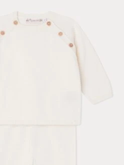 BONPOINT Ensemble Abricota Blanc Lait -Bébé Vêtements Boutique S03ZSEK00102 002 S03ZSEK00102 002 3