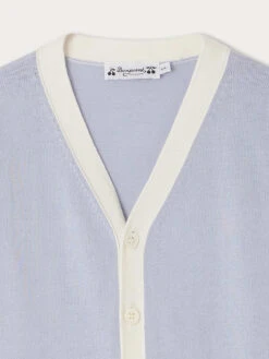 BONPOINT Cardigan Fabiano Rayures Ciel 7 BONPOINT Cardigan Fabiano Rayures Ciel -Bébé Vêtements Boutique S04BCAK00008 210 S04BCAK00008 210 3