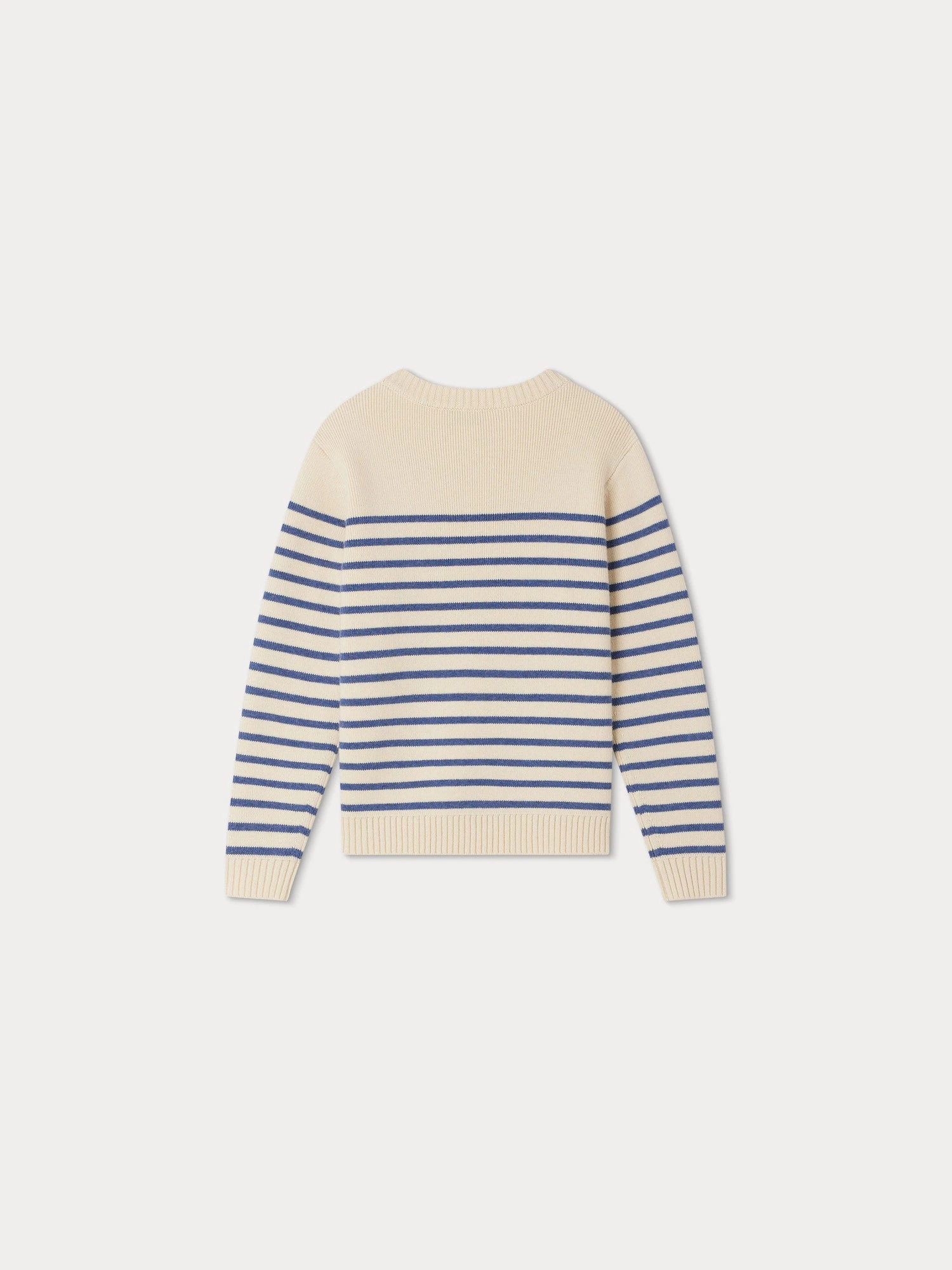 BONPOINT Pull Crofton Bleu Mer 5 BONPOINT Pull Crofton Bleu Mer – Image 3