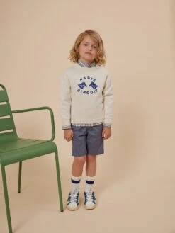 BONPOINT Pull Fabion Ecru