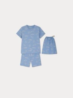 BONPOINT Pyjama Flaubert Bleu Gris