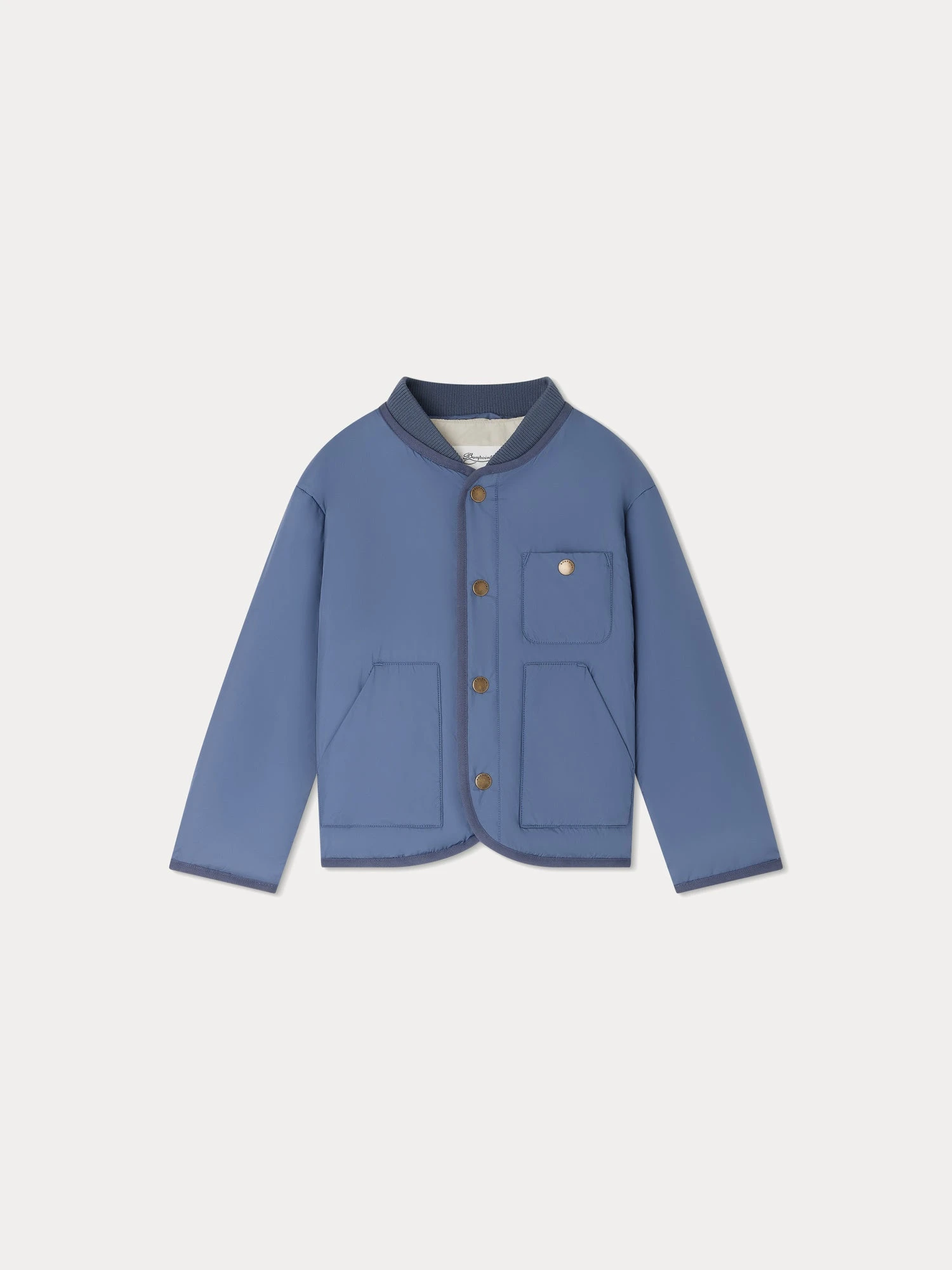 BONPOINT Veste Duran Bleu Gris 4 BONPOINT Veste Duran Bleu Gris – Image 2