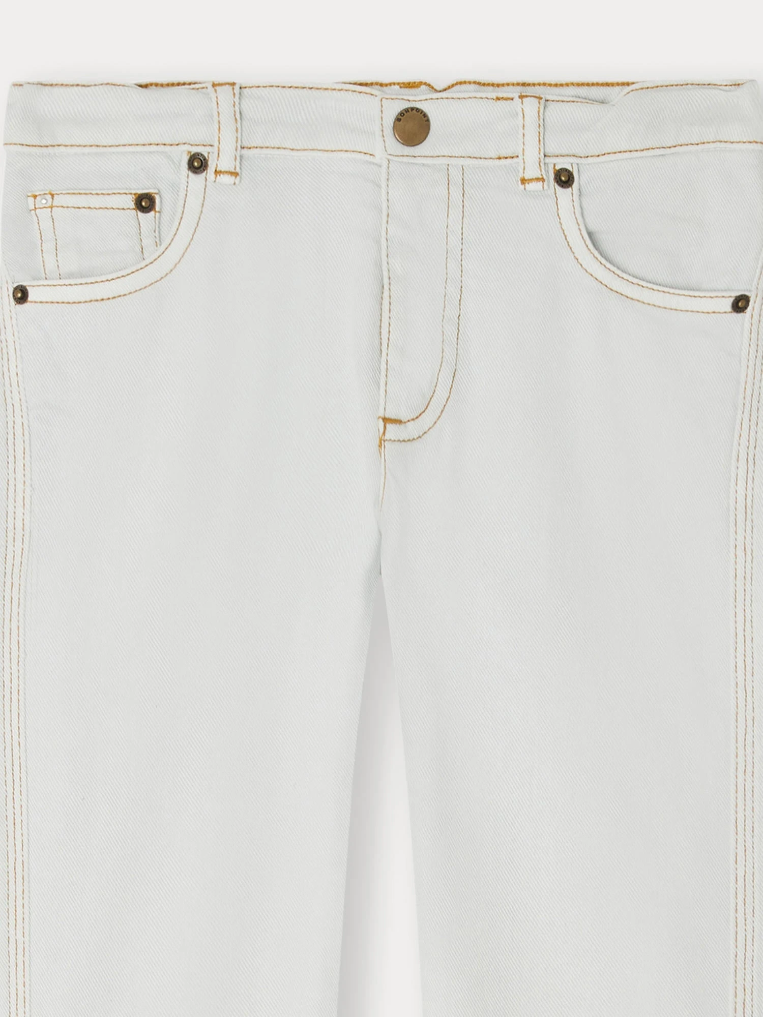 BONPOINT Pantalon Dewey Bleu Aqua 6 BONPOINT Pantalon Dewey Bleu Aqua – Image 4