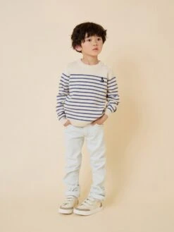 BONPOINT Pantalon Dewey Bleu Aqua 11 BONPOINT Pantalon Dewey Bleu Aqua -Bébé Vêtements Boutique S04BPAW00004 012 S04BPAW00004 012 5