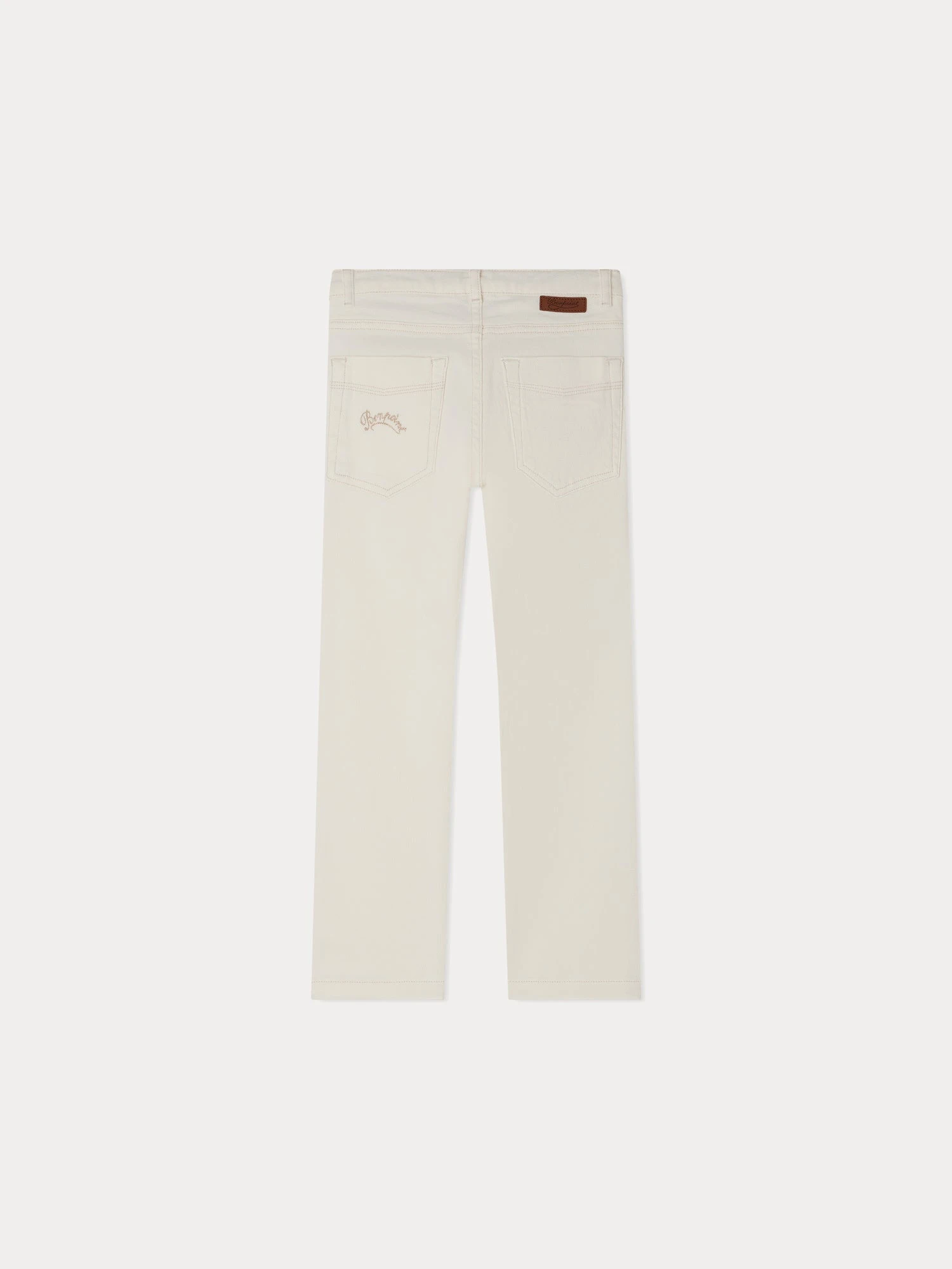 BONPOINT Pantalon Dewey Blanc Lait 5 BONPOINT Pantalon Dewey Blanc Lait – Image 3