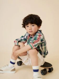 BONPOINT Chemise Daho Vert Foncé