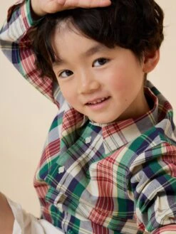 BONPOINT Chemise Daho Vert Foncé -Bébé Vêtements Boutique S04BSHW00004 447B S04BSHW00004 447B 5