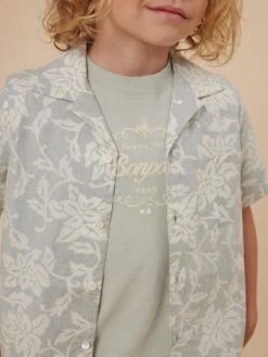 BONPOINT Chemise Steve Vert Intermediaire