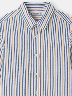 BONPOINT Chemise Tangui Bleu Foncé -Bébé Vêtements Boutique S04BSHW00023 273 S04BSHW00023 273 3