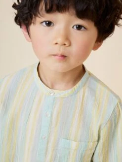 BONPOINT Chemise Artiste Lagon