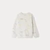 BONPOINT Sweat Tonino Blanc 2 BONPOINT Sweat Tonino Blanc -Bébé Vêtements Boutique S04BSWK00004 609 S04BSWK00004 609 1