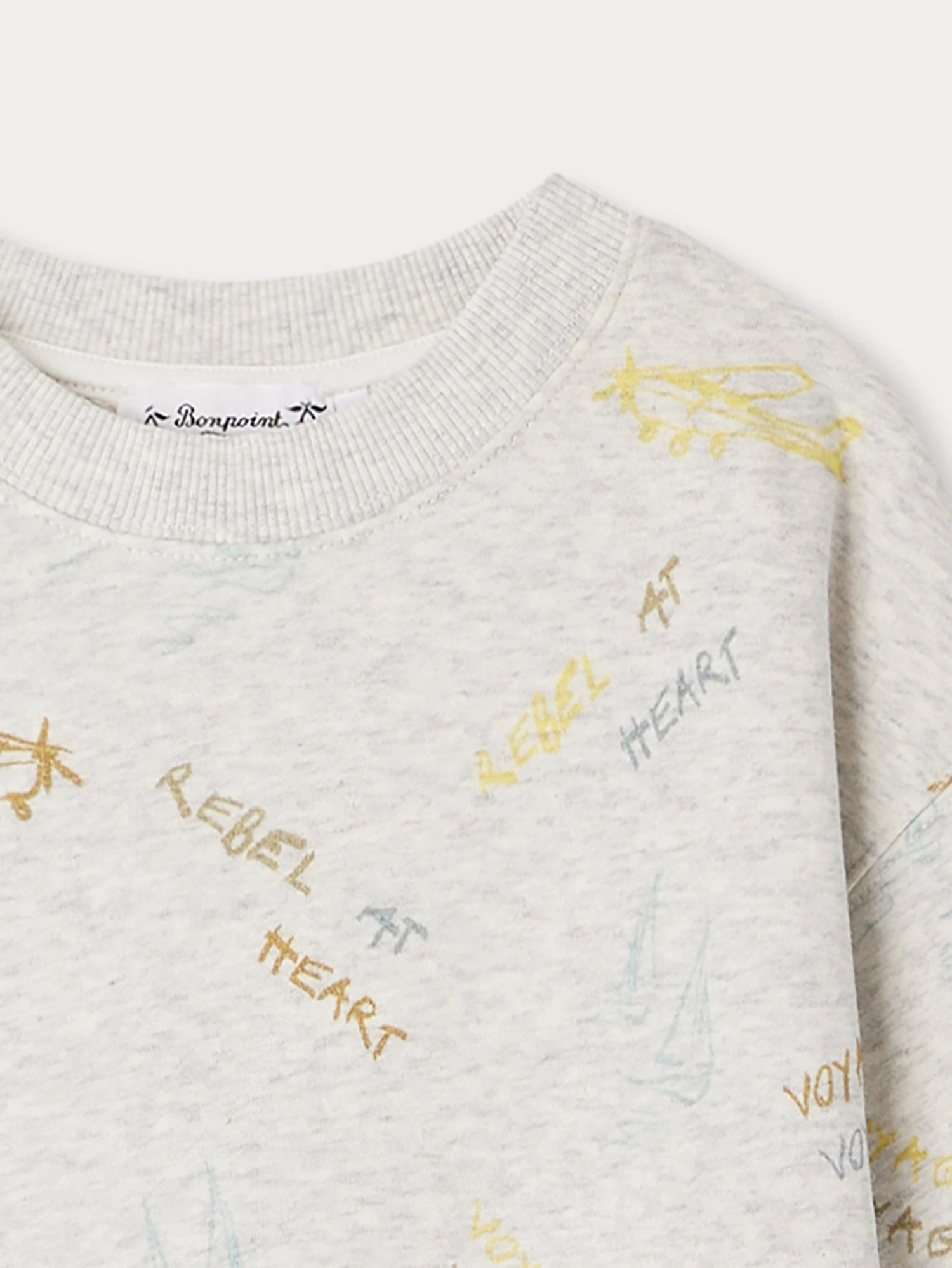 BONPOINT Sweat Tonino Blanc 5 BONPOINT Sweat Tonino Blanc – Image 3