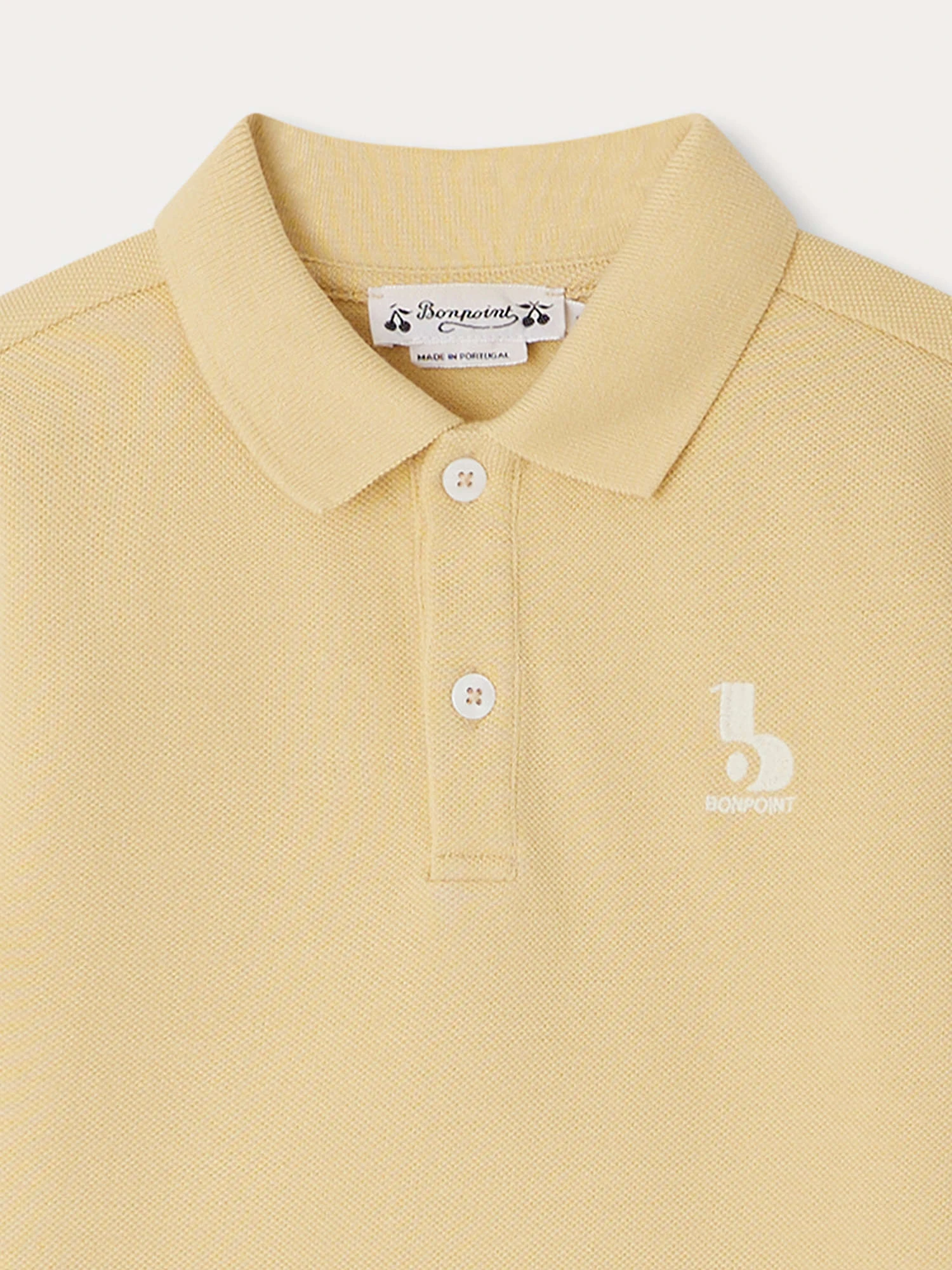 BONPOINT Polo Daryl Jaune Clair 5 BONPOINT Polo Daryl Jaune Clair – Image 3