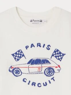 BONPOINT T-shirt Thibald Blanc Lait -Bébé Vêtements Boutique S04BTSK00011 102 S04BTSK00011 102 3