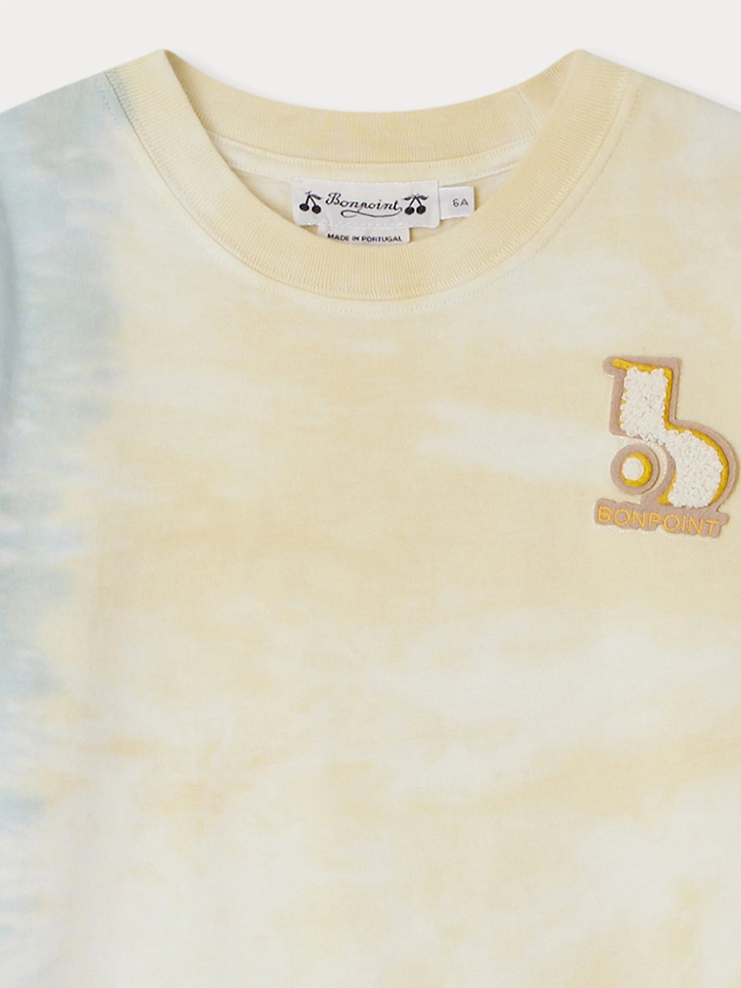 BONPOINT T-shirt Thibald Jaune Citron 5 BONPOINT T-shirt Thibald Jaune Citron – Image 3