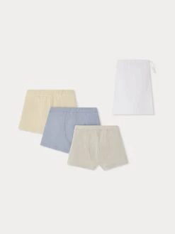 BONPOINT Lot De Caleçons Acal Bleu Gris