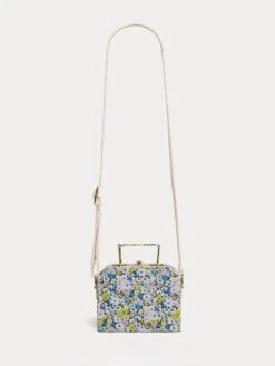 BONPOINT Sac Valisette Aimane Fleur Bleu -Bébé Vêtements Boutique S04GBAW00003 515 S04GBAW00003 515 3
