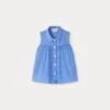 BONPOINT Blouse Fedra Bleu Intense -Bébé Vêtements Boutique S04GBLW00007 073 S04GBLW00007 073 1