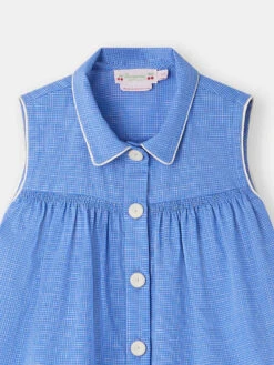 BONPOINT Blouse Fedra Bleu Intense -Bébé Vêtements Boutique S04GBLW00007 073 S04GBLW00007 073 3
