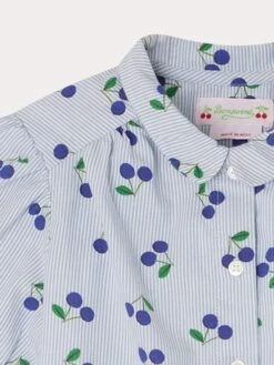 BONPOINT Blouse Adele Ciel 9 BONPOINT Blouse Adele Ciel -Bébé Vêtements Boutique S04GBLW00020 210A S04GBLW00020 210A 3