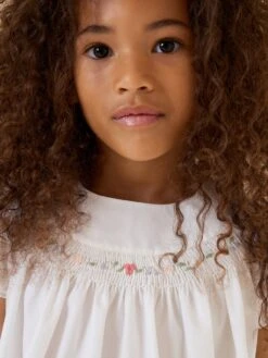 BONPOINT Blouse Fillys Blanc Lait -Bébé Vêtements Boutique S04GBLW00021 002 S04GBLW00021 002 5