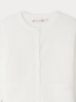 BONPOINT Cardigan Clarisse Blanc Lait -Bébé Vêtements Boutique S04GCAK00013 002 S04GCAK00013 002 3