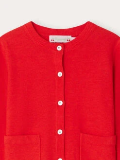 BONPOINT Cardigan Clarisse Coquelicot -Bébé Vêtements Boutique S04GCAK00013 051A S04GCAK00013 051A 3