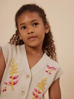 BONPOINT Cardigan Ticiana Mastic