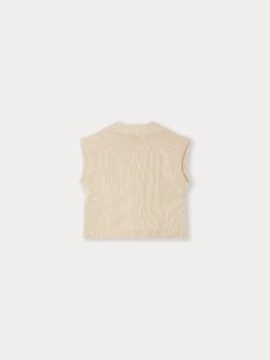 BONPOINT Cardigan Ticiana Mastic -Bébé Vêtements Boutique S04GCAK00014 009 S04GCAK00014 009 2