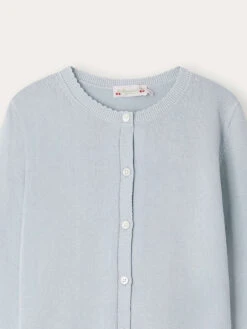BONPOINT Cardigan Fela Ciel -Bébé Vêtements Boutique S04GCAK00018 010 S04GCAK00018 010 3