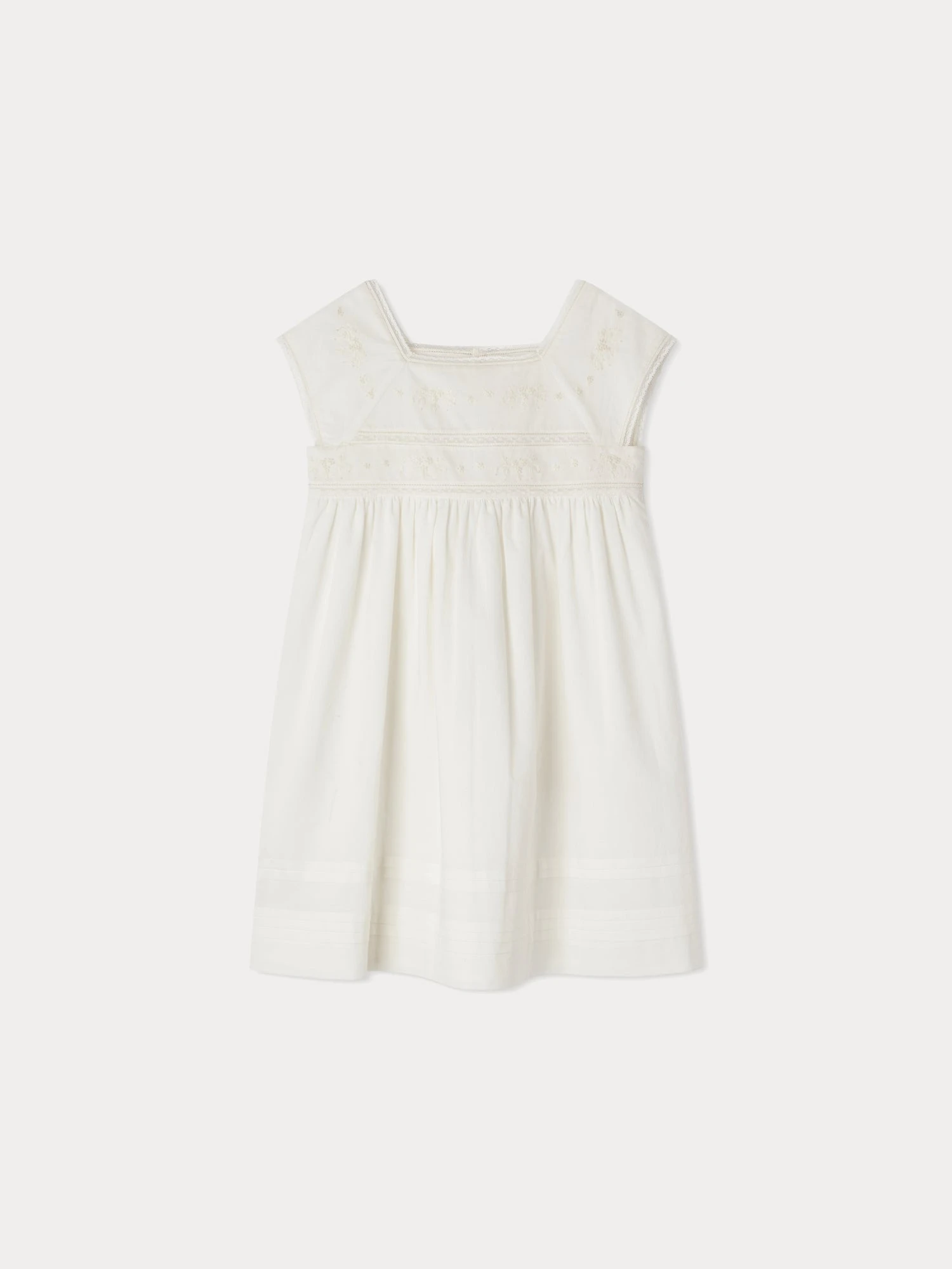 BONPOINT Robe Framboise Blanc Lait 3 BONPOINT Robe Framboise Blanc Lait