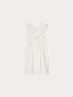 BONPOINT Robe Frida Blanc Lait -Bébé Vêtements Boutique S04GDRW00004 002 S04GDRW00004 002 2
