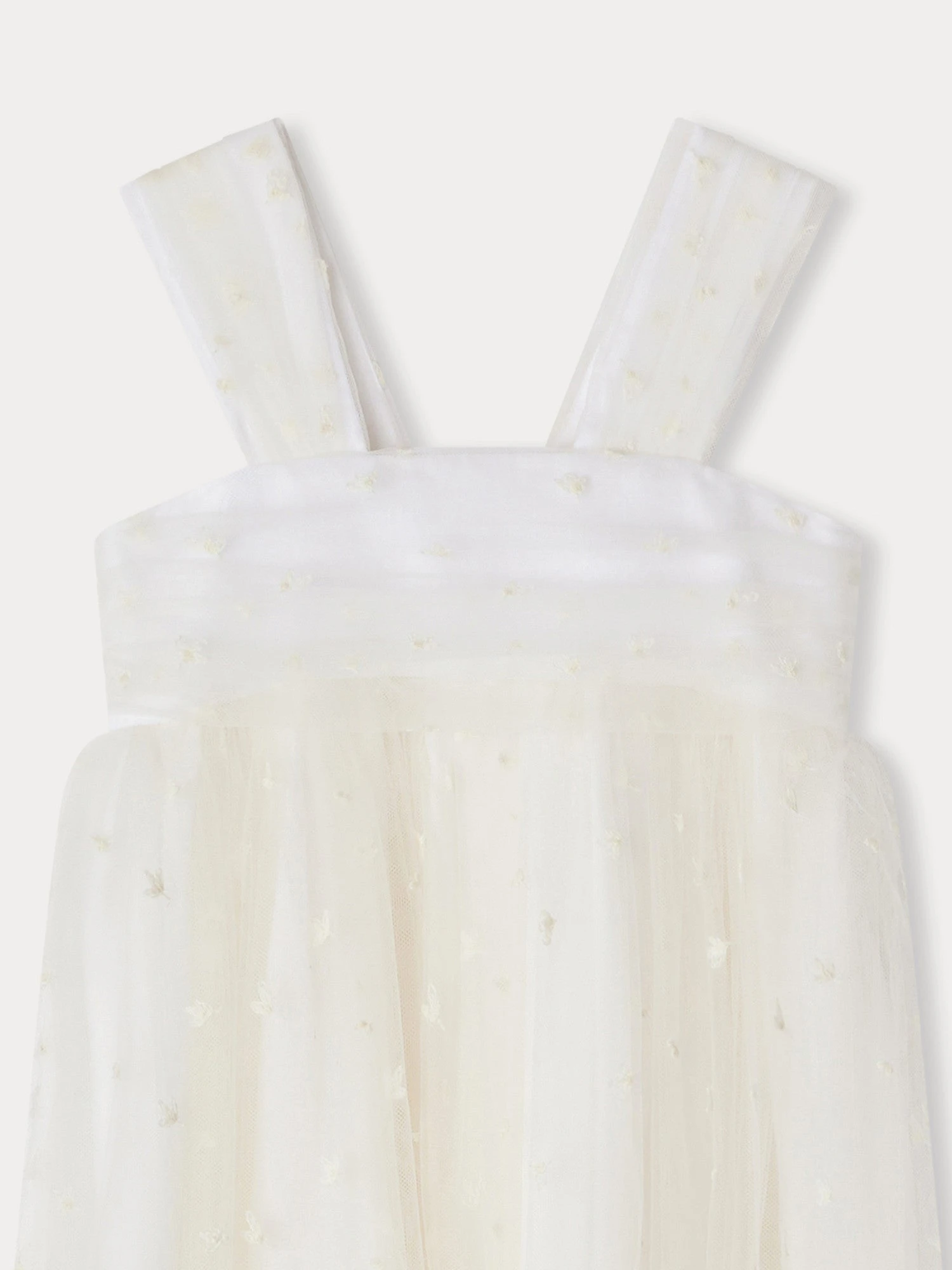 BONPOINT Robe Fantasy Blanc Lait 6 BONPOINT Robe Fantasy Blanc Lait – Image 4