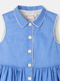 BONPOINT Robe Anne Bleu Intense -Bébé Vêtements Boutique S04GDRW00020 073 S04GDRW00020 073 3