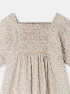 BONPOINT Robe Smockée Paysanne Rose -Bébé Vêtements Boutique S04GDRW00039 625B S04GDRW00039 625B 3