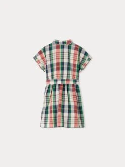 BONPOINT Robe Federica Vert Foncé 9 BONPOINT Robe Federica Vert Foncé -Bébé Vêtements Boutique S04GDRW00051 447B S04GDRW00051 447B 2