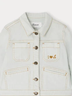 BONPOINT Veste Cassidy Bleu Aqua -Bébé Vêtements Boutique S04GJAW00006 012 S04GJAW00006 012 3