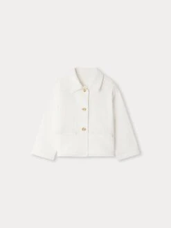 BONPOINT Veste Clarity Blanc Lait
